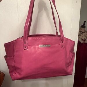 Pink relic Leather Women's Bag